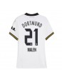 Borussia Dortmund Donyell Malen #21 Tredjedrakt Dame 2024-25 Korte ermer